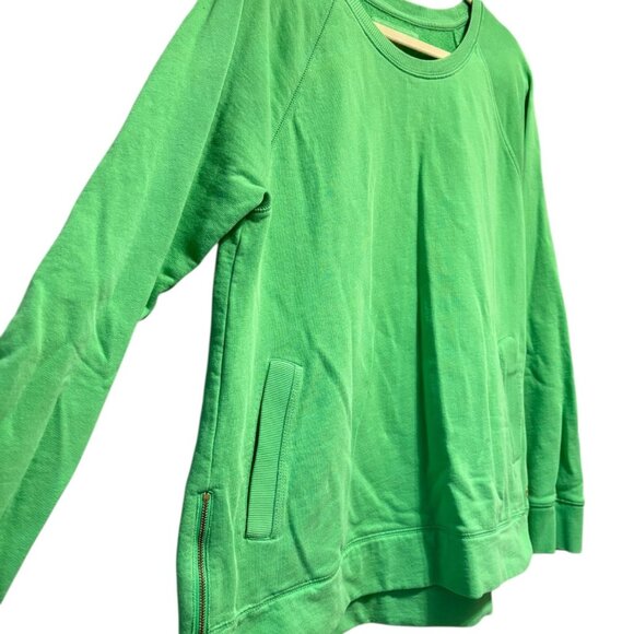 Lilly Pulitzer Luxletic Beach Combover Pullover Cabana Green XL - Picture 5 of 7